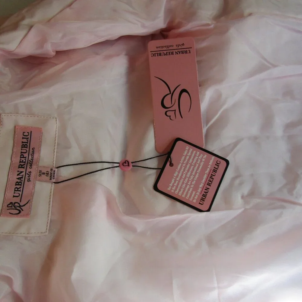 Urban Republic Girls Collection Rain Coat/Jacket  Size S (4)